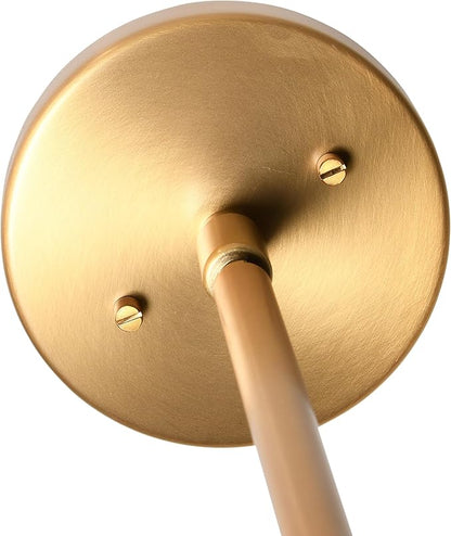 Zelda - 2-Tone Metal Ceiling Light, Sage and Brushed Gold