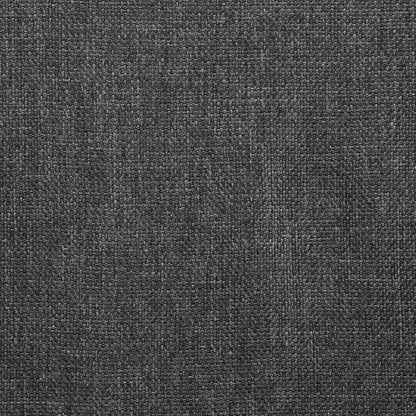 Set of 2 Modern Dining Chairs Dark Grey Upholstered 100% Polyester, 24.4x21.3x31.5 in Metal Frame Kitchen Accent Chairs for Dining Room Living Room Bedroom
