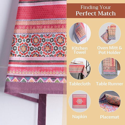 Maison d' Hermine 100% Cotton Apron for women with Pocket Kitchen Chef Apron for Men Cooking Mothers Day Gifts