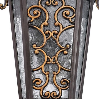 Outdoor Wall Light Fixtures, IP55 Waterproof Outside Wall Lantern Retro Exterior Wall Sconces Vintage Wall-Mounted Lights for Garage House Porch Doorway, E26 w/o Bulb