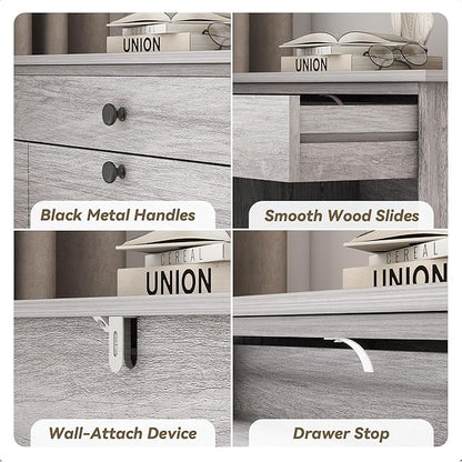 FTZxHKLX Shoe Storage Cabinet with 2 Flip Drawers, Narrow Freestanding Hidden Shoe Rack Cabinet, Pet-Proof Shoe Organizer for Closet, Entryway, Hallway, Wash Grey
