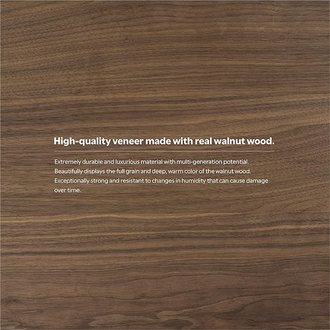 SIMPLIHOME Eastwood Dining Table - 66 inch Wide Solid Walnut Veneer Rectangular Table, Contemporary Style for Dining Room or Kitchen with Tapered Legs and Thick Top, Seats 6