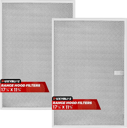 𝟮𝟬𝟮𝟲 𝙐𝙥𝙜𝙧𝙖𝙙𝙚𝙙 BPS1FA36 Aluminum Range Hood Filter by puxyblue 11-3/4" X 17-1/4" X 3/8" Replace WB02X10706 S99010300 AP5613213 Fit for Broan QS1 Series NuTone WS1 Series Kenmore 233 Series