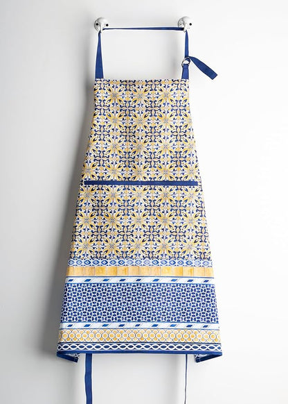 Maison d' Hermine 100% Cotton Apron for women with Pocket Kitchen Chef Apron for Men Cooking Mothers Day Gifts