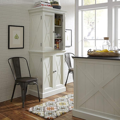 Homestyles Seaside Lodge Off-White Pantry
