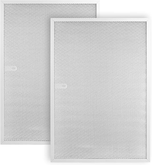 BPS1FA36 Aluminum Range Hood Vent Filter for Broan Nutone Allure 36" QS1 WS1 WS2 Range Hood Grease Filters Replacement 5 Layers, 17-1/4"X 11-3/4"X 3/8" 2 Pack