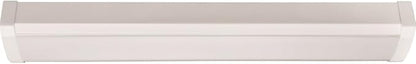 Lithonia Lighting 4 Foot LED Light Fixture, Low-Profile Linkable LED Wraparound Flush Mount Ceiling Light, Adjustable Lumens, Selectable White Color, 120V, 48-Inch (FMLWL LNK 48 ALO4 8SWW2)