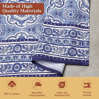 Maison d' Hermine 100% Cotton Apron for women with Pocket Kitchen Chef Apron for Men Cooking Mothers Day Gifts