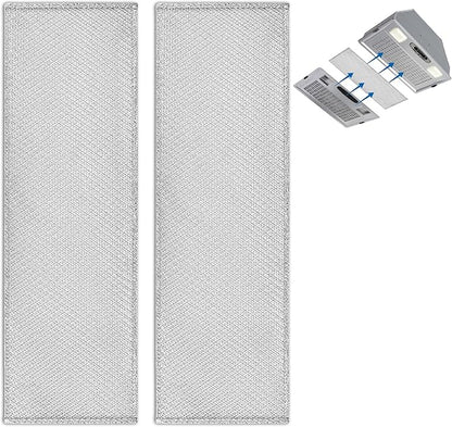 S99010370 Range Hood Filter for Broan PM250, PM390, 99010370, 2002603, B08087922, AP5950107, SB08087661, Aluminum Grease Filters, Range Hood Replacement Parts Easy Install