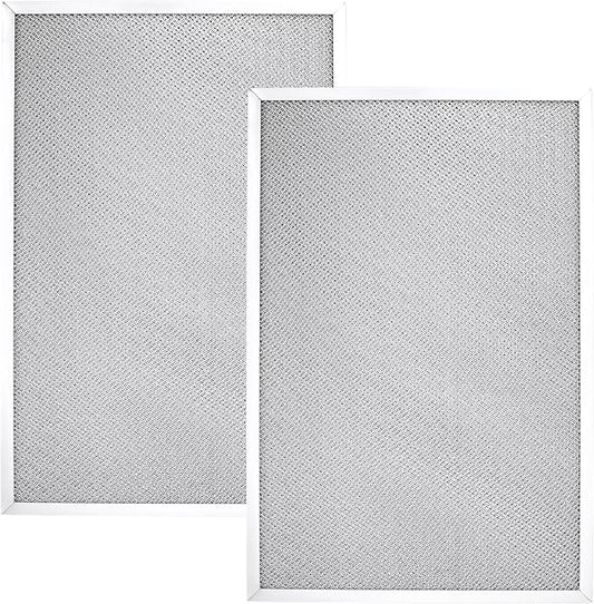 2PCS W11177751 W10419114 Aluminum Grease Range Hood Filters Compatible With Whirlpool, Replaces W10834041 W11176974 4547137 AP6285612 PS12348521 EAP12348521