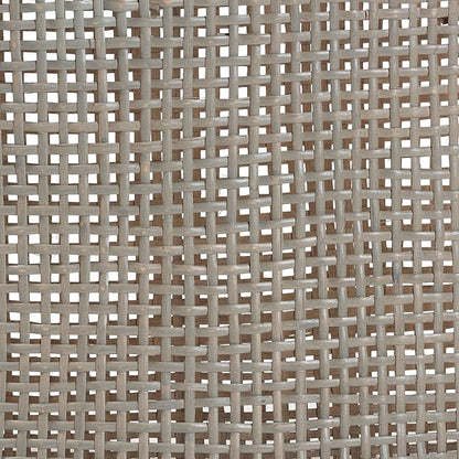Bali & pari Bella Swivel Rattan Counter Stool with Cushion - Handwoven Wicker Kitchen Island Seating with Backrest and Footrest, French Grey