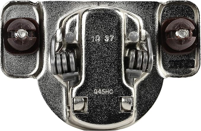 DTC 1/2" Overlay Soft Close 105 Degree 2 Cam Press in Face Frame Concealed Cabinet Hinge 6-Way Adjustable H8E055H (10 Pack)