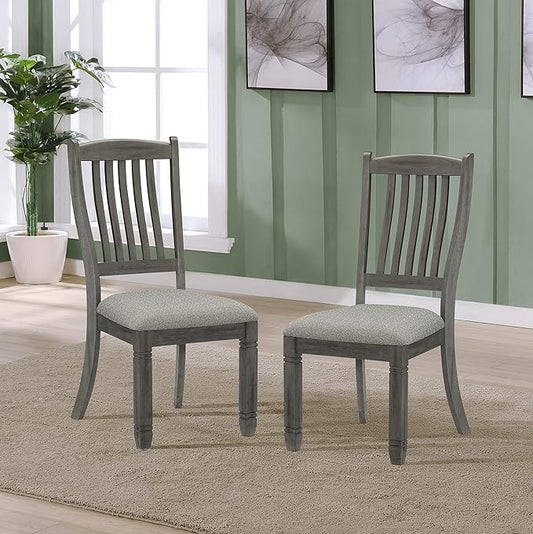 Lexicon Saratoga Dining Chair (Set of 2), Antique Gray