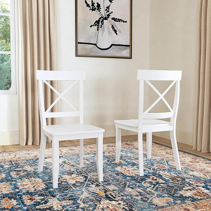homestyles Warwick Off-White Dining Chair Pair