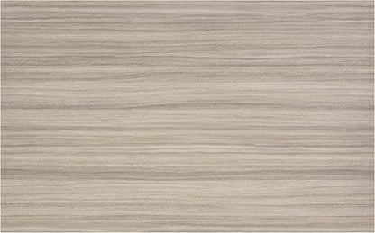 White and Natural Wood Rectangular Dining Table by Alwynn Ideal for Dining Rooms and Kitchen Islands