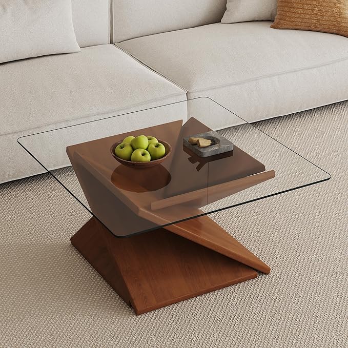 36" x 36" Tempered Glass Table Top Square 0.31" Thick Flat Polished Edge Top Protector for Dining, Patio, Coffee Table (36x36 inch)