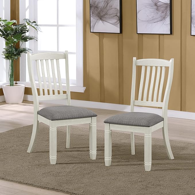 Lexicon Saratoga Dining Chair (Set of 2), Antique White