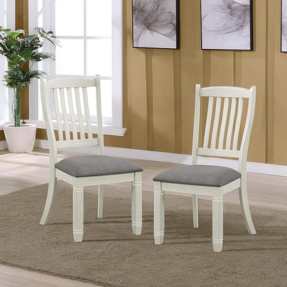 Lexicon Saratoga Dining Chair (Set of 2), Antique White