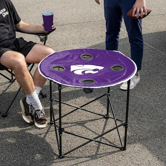 Logo Brands Officially Licensed NCAA Unisex Round Table, One Size, Team Color