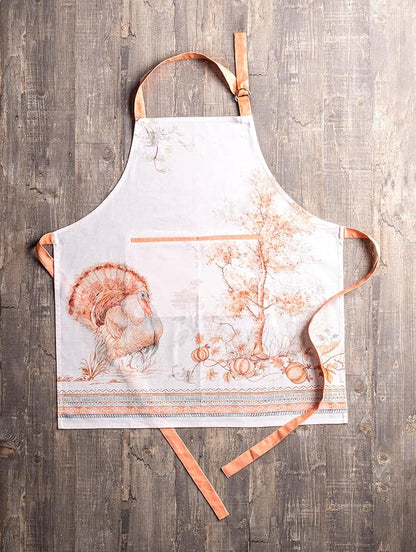 Maison d' Hermine 100% Cotton Apron for women with Pocket Kitchen Chef Apron for Men Cooking Mothers Day Gifts