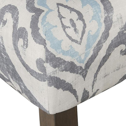 HomePop 24" Classic Parsons Counter Stool - Suri Blue(Single Pack)