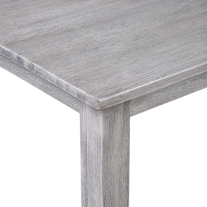 Boraam Sonoma Pub Table - Storm Gray Wire-Brush