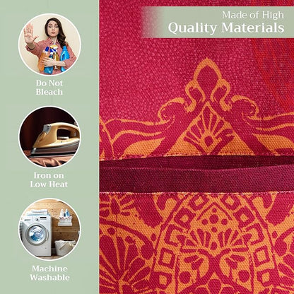Maison d' Hermine 100% Cotton Apron for women with Pocket Kitchen Chef Apron for Men Cooking Mothers Day Gifts