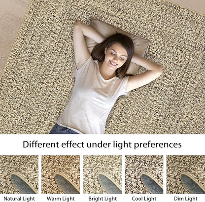 Printed Runner Rugs for Hallway 2x10 Washable Kitchen Rug Non Slip Modern Rug Farmhouse Soft Hallway Runner Contemporary Low Pile Rugs for Living Room Bedroom Decor Nursery, Beige/Grey