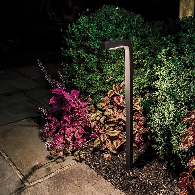 WAC Landscape Lighting, Balance LED 12V Path and Area Single Light 2700K Warm Built-in LED in Black