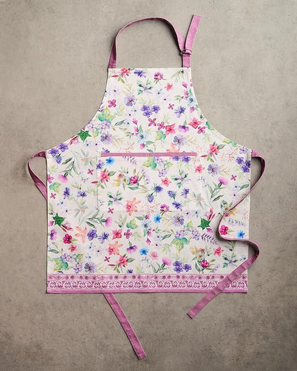 Maison d' Hermine 100% Cotton Apron for women with Pocket Kitchen Chef Apron for Men Cooking Mothers Day Gifts