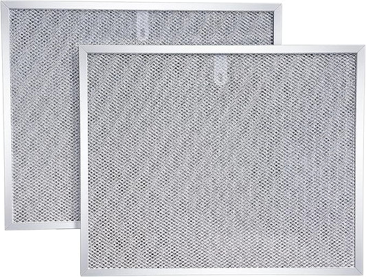 BPS1FA30 Range Hood Grease Filter Replacement, NuTone - Fit 11-3/4" x 14-1/4" x 3/8" - Replaces 99010299, 99010305, BPS2FA30, AP3378953 Compatible with QS1, QS2, WS1 Models 2 Pack