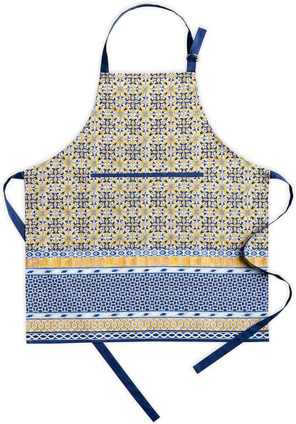 Maison d' Hermine 100% Cotton Apron for women with Pocket Kitchen Chef Apron for Men Cooking Mothers Day Gifts