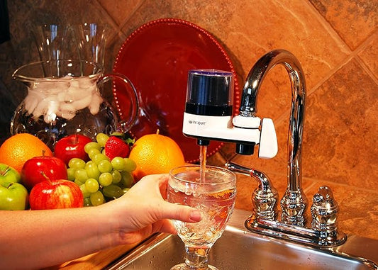Instapure F2 Essentials (F6, TAP-ESS-SYS-WT-A1, F2BWT3P-1ES) Tap Water Filtration System, White with Clear Cap