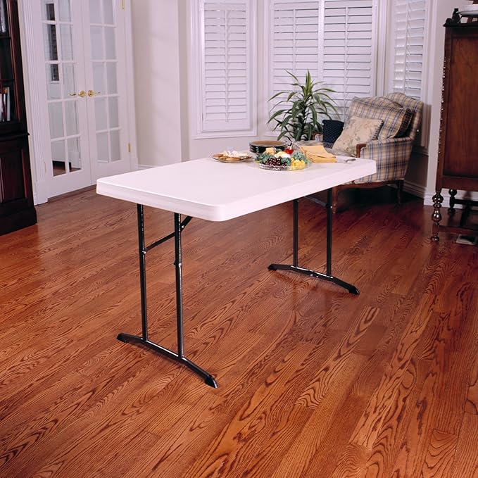 Lifetime 80568 48" x 30" Wide Folding Utility Table, 1