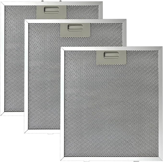 3 PCS 5MU36 Aluminum Mesh Replacement Filter Compatible with COSMO COS-5MU36 36 in. Delta Collection Ducted Under Cabinet Range Hood