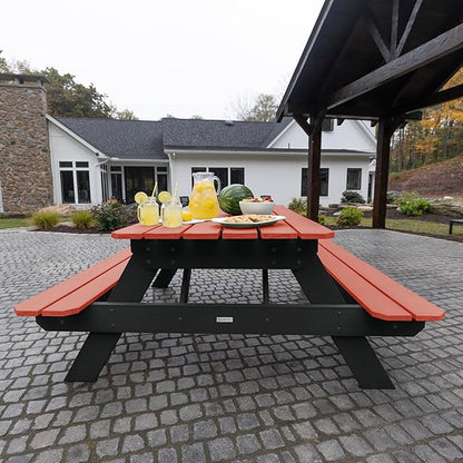Highwood Hometown Picnic Table, 6 Foot, Jasper