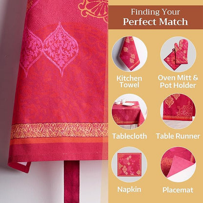 Maison d' Hermine 100% Cotton Apron for women with Pocket Kitchen Chef Apron for Men Cooking Mothers Day Gifts