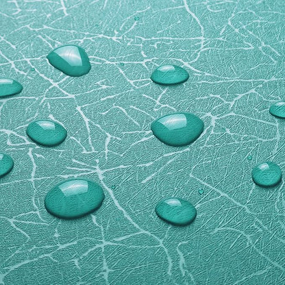 Safiyya Wallpaper Teal Silk Contact Paper Textured Wallpaper Peel and Stick Modern Removable Wall Paper Silk Decorative Self Adhesive Vinyl Rolls 118"x 17.3"