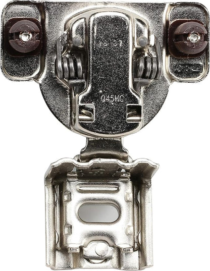 DTC 1-1/4" Overlay Soft Close 105 Degree 2 Cam Press in Face Frame Concealed Cabinet Hinge 6-Way Adjustable E8Q115NH (2 Pack)