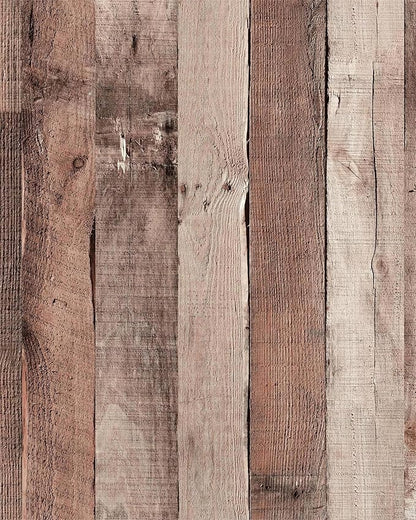 Yun-aeon Natural Wood-Cinnamon Wood Contact Paper Peel and Stick Wallpaper 34.6"x 480"Self Adhesive Removable Vintage Faux Wood Wall Paper Plank Shelf Home Decoration Kitchen Counter Cover Use