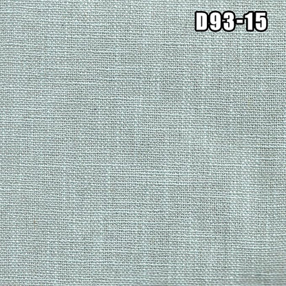 East West Furniture VEP2T15 Verona Parson Dining Chairs - Nailhead Trim Baby Blue Linen Fabric Padded Chairs, Set of 2, Linen White