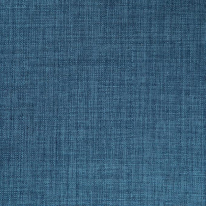 SIMPLIHOME Lowell Dining Chairs - Upholstered Light Natural Oak Bentwood Frame and Linen-Style Fabric Kitchen Chair in Blue, Modern Dining Room Seating with Curved Back and Padded Seat